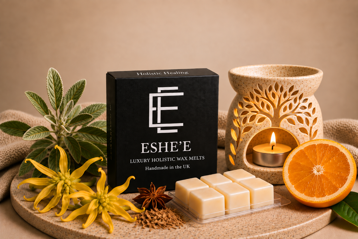 ESHE’E Holistic Healing Holistic Wax Melt – Ylang Ylang, Clary Sage & Orange
